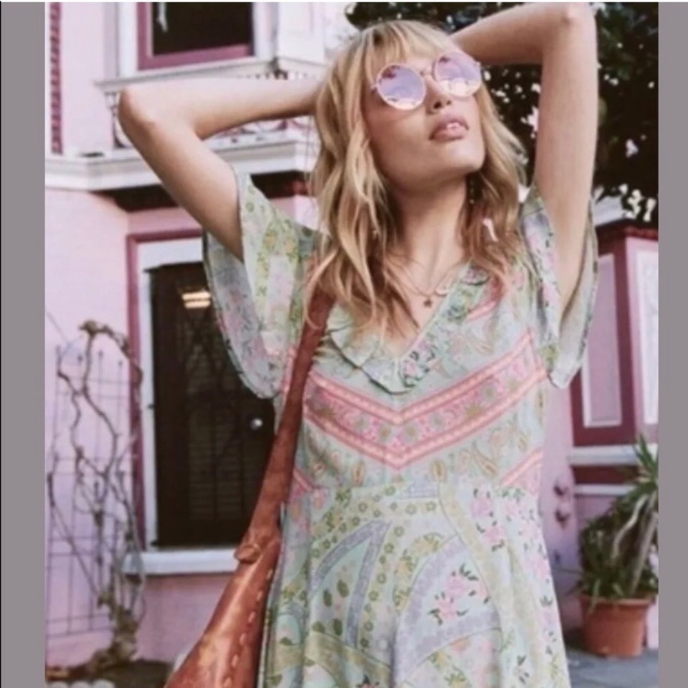 Spell and the Gypsy City Light Fitted Mini Dress